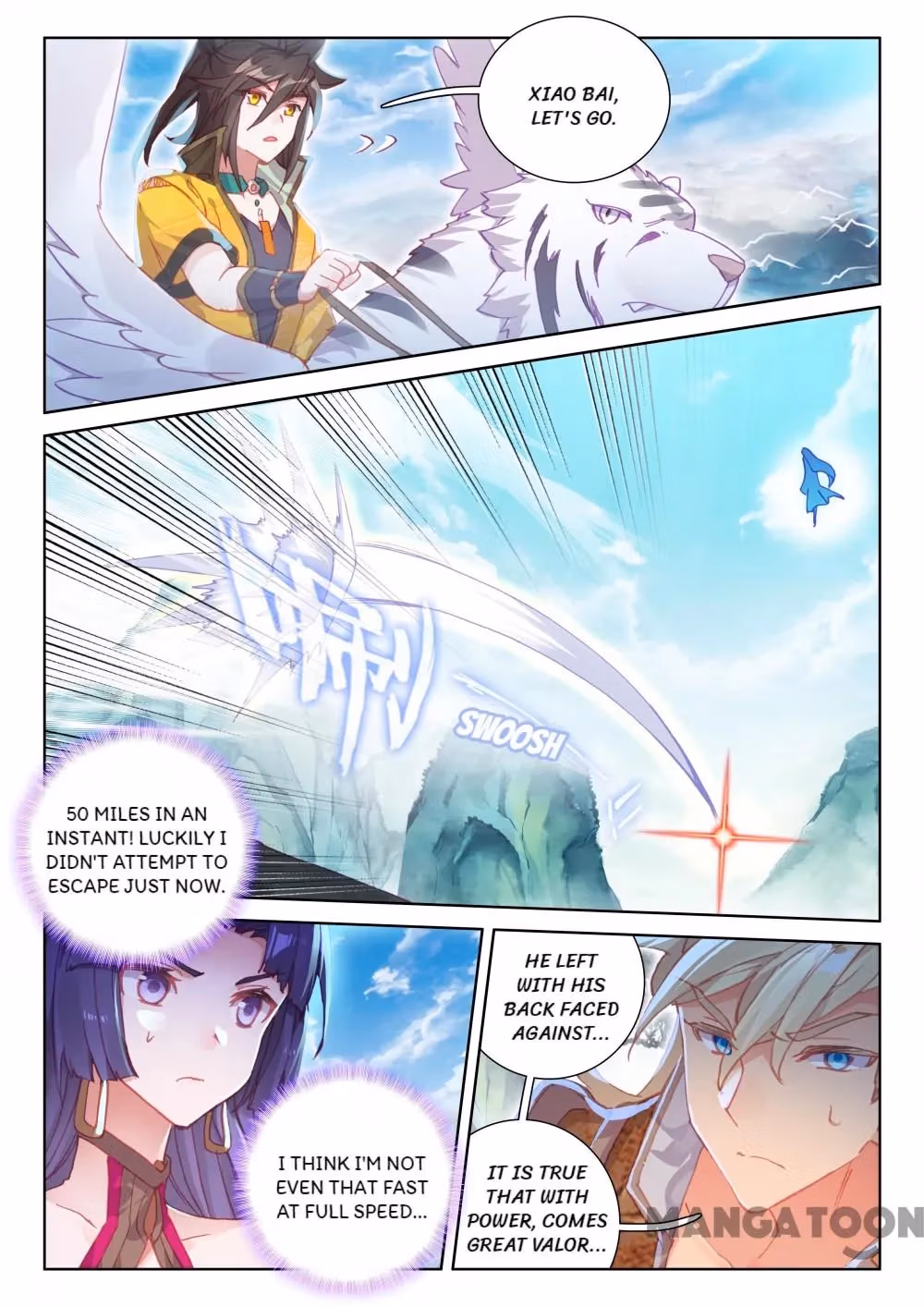 Read The Divine Punished One chapter 161 image 6 on Lezhin