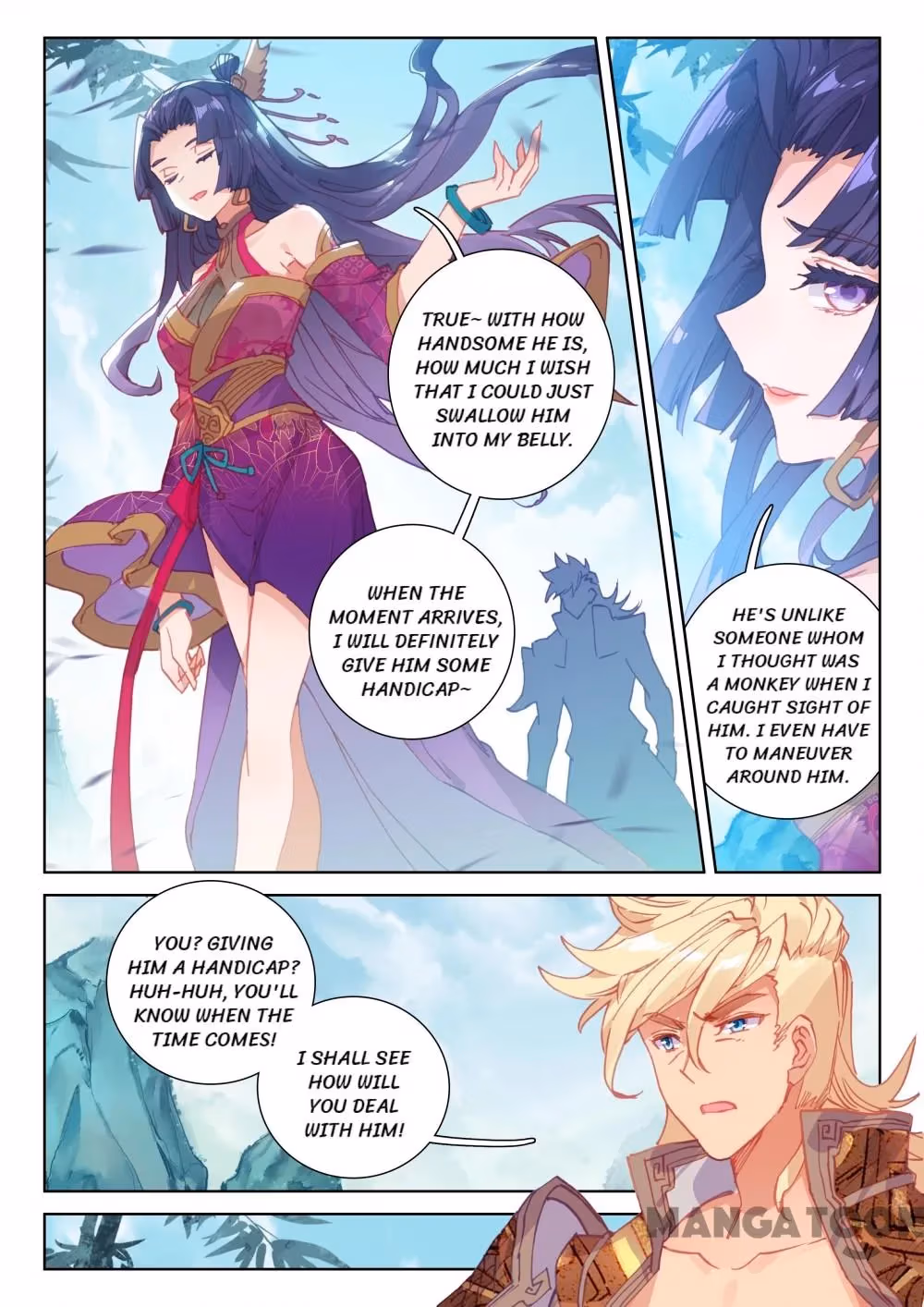 Read The Divine Punished One chapter 162 image 1 on Lezhin
