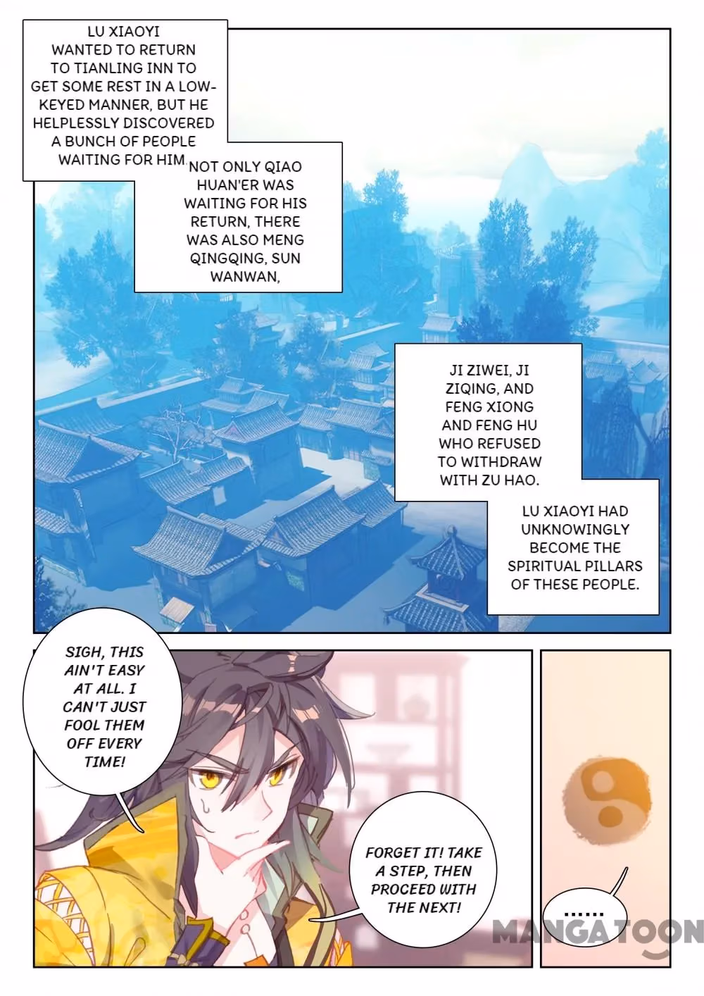 Read The Divine Punished One chapter 162 image 7 on Lezhin