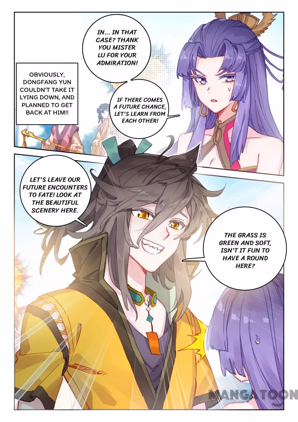 Read The Divine Punished One chapter 165 image 3 on Lezhin