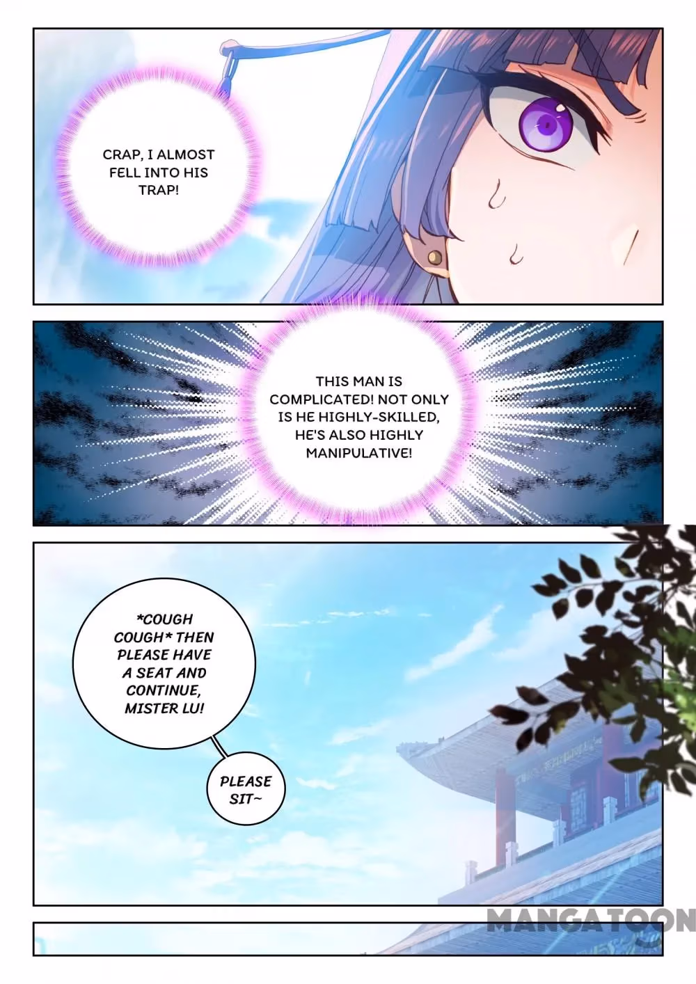 Read The Divine Punished One chapter 165 image 5 on Lezhin