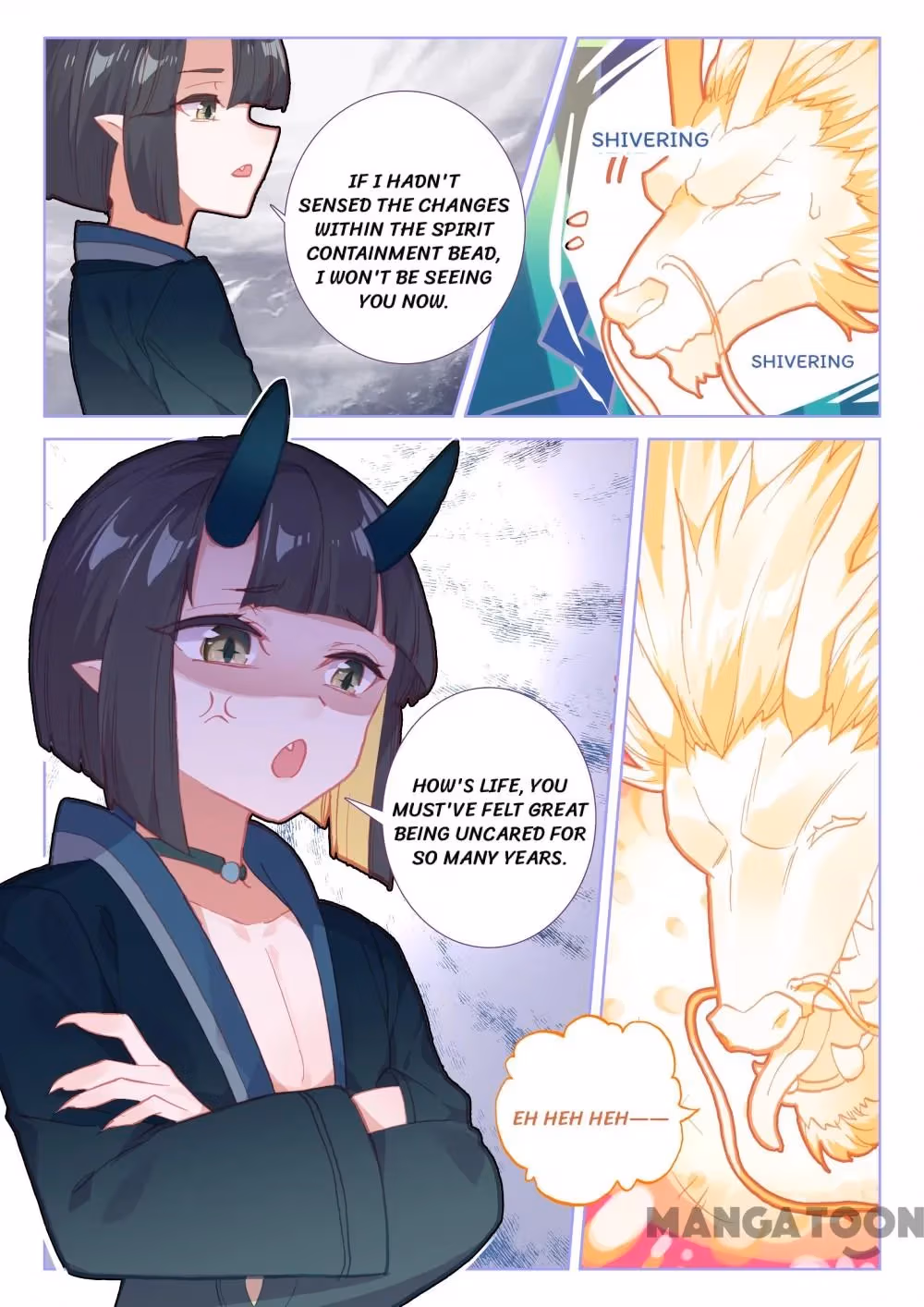 Read The Divine Punished One chapter 166 image 1 on Lezhin