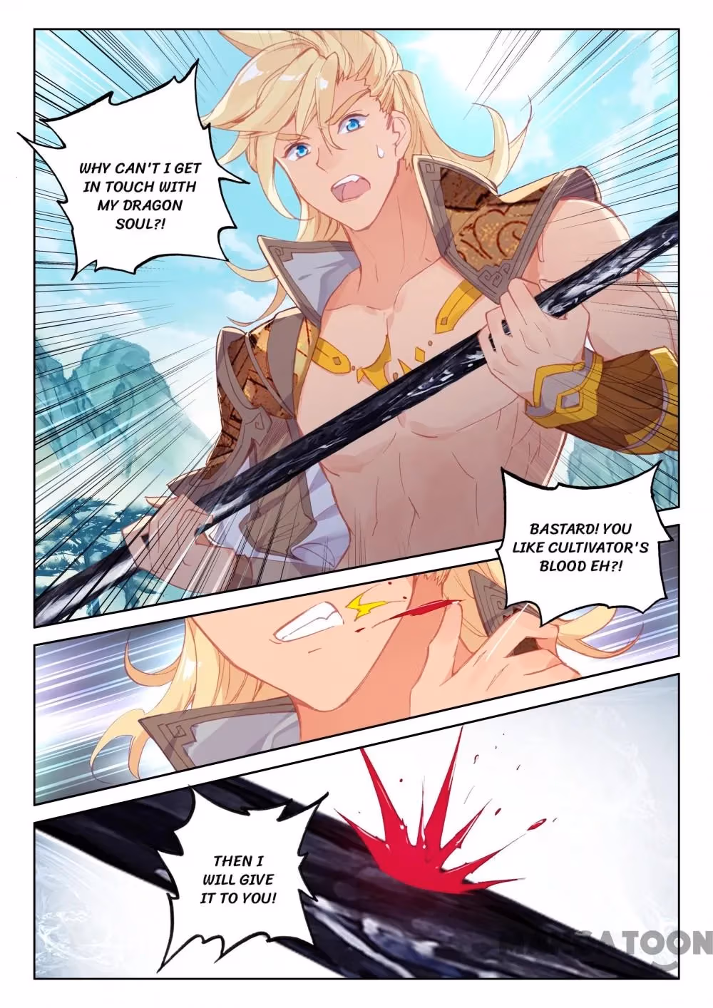 Read The Divine Punished One chapter 166 image 4 on Lezhin