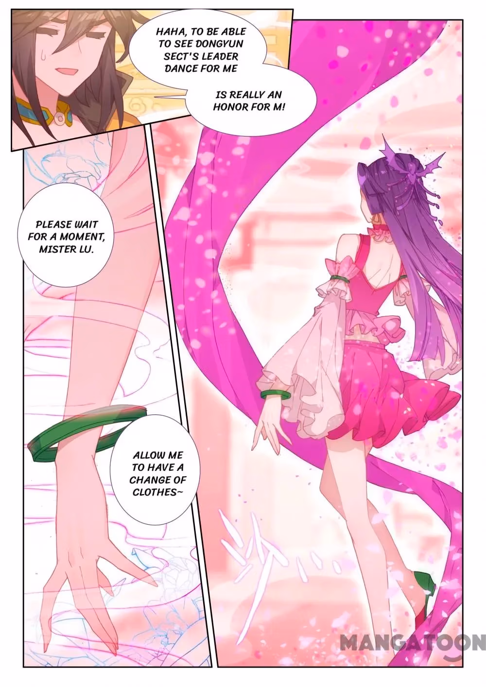 Read The Divine Punished One chapter 167 image 5 on Lezhin