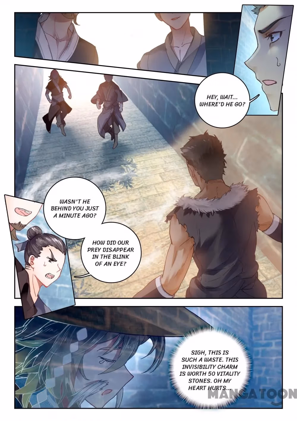 Read The Divine Punished One chapter 17 image 4 on Lezhin