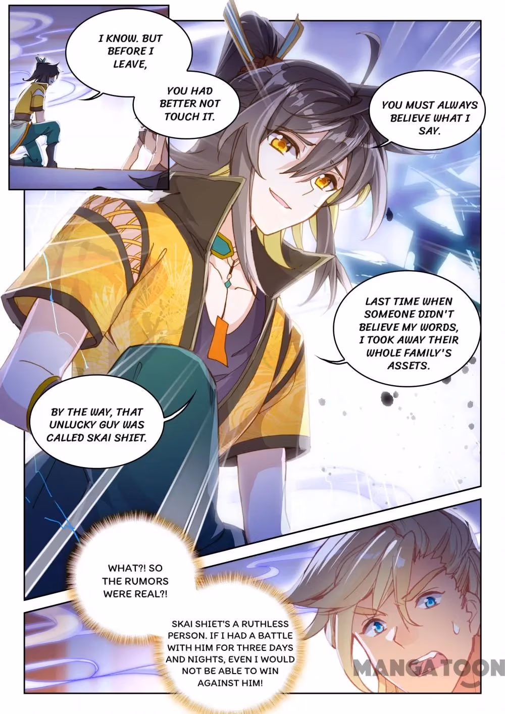 Read The Divine Punished One chapter 170 image 1 on Lezhin