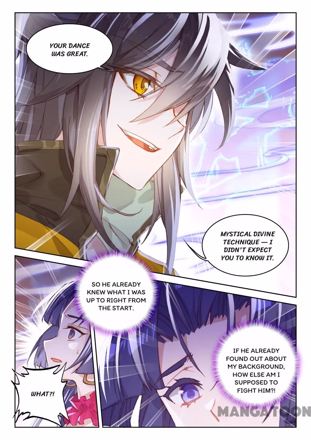 Read The Divine Punished One chapter 170 image 3 on Lezhin