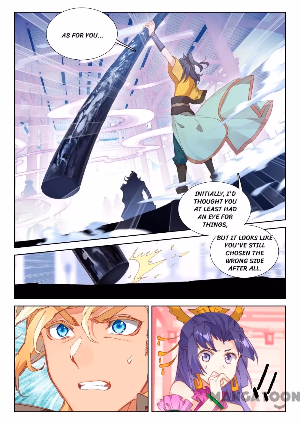 Read The Divine Punished One chapter 170 image 4 on Lezhin