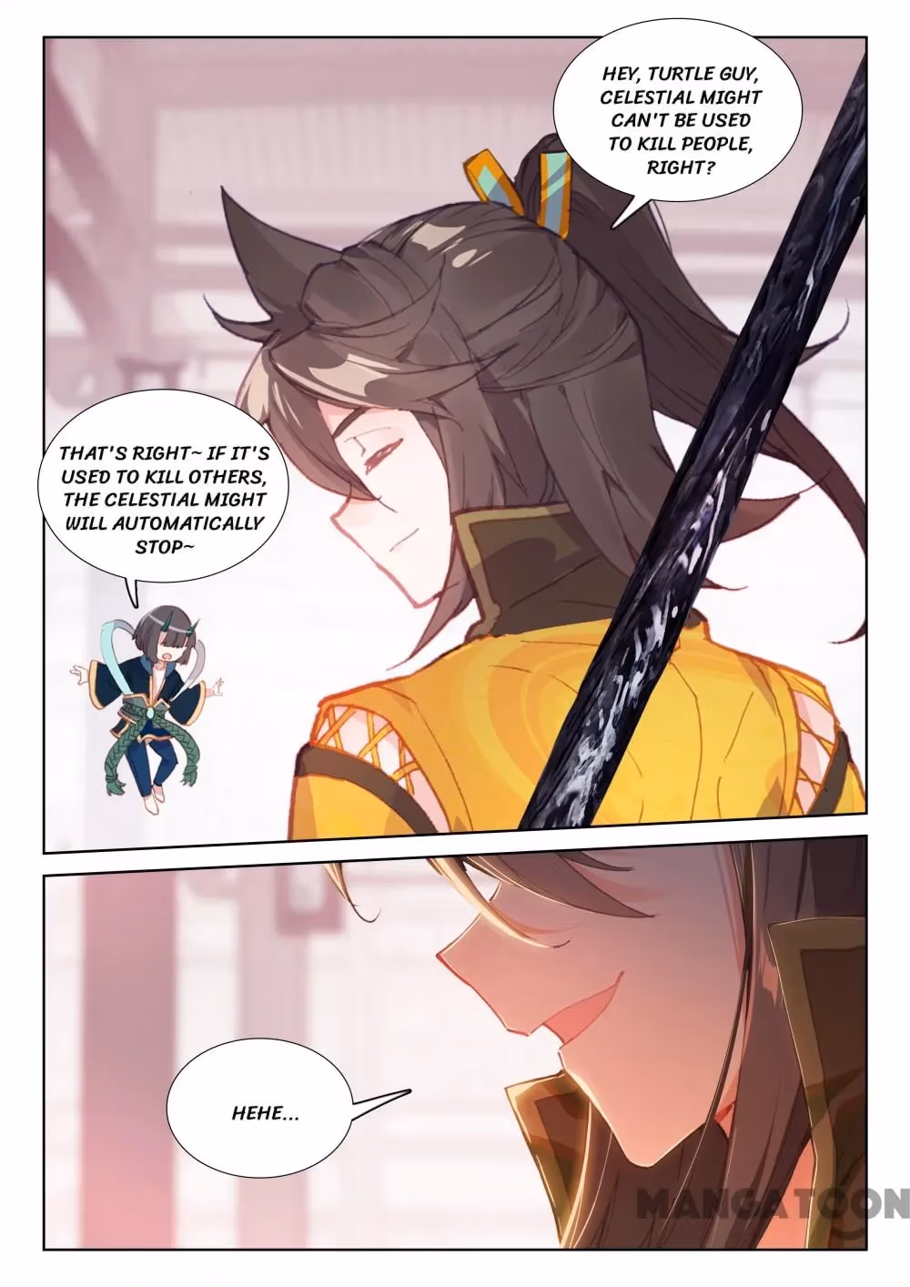 Read The Divine Punished One chapter 170 image 5 on Lezhin