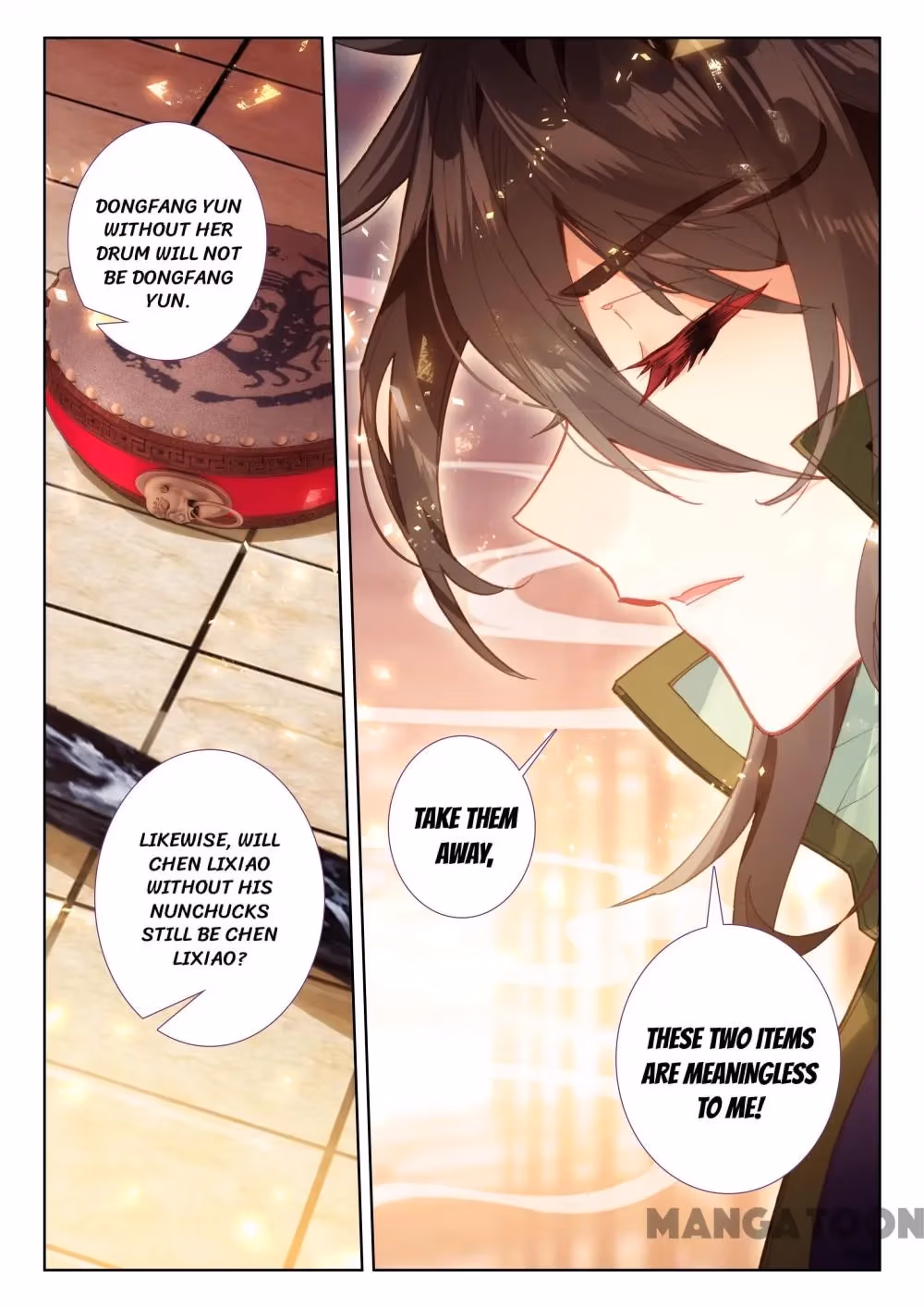 Read The Divine Punished One chapter 172 image 1 on Lezhin