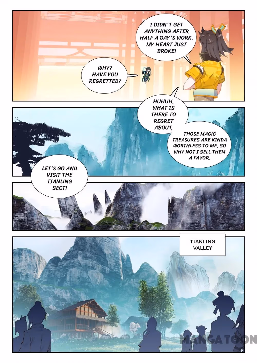 Read The Divine Punished One chapter 172 image 4 on Lezhin
