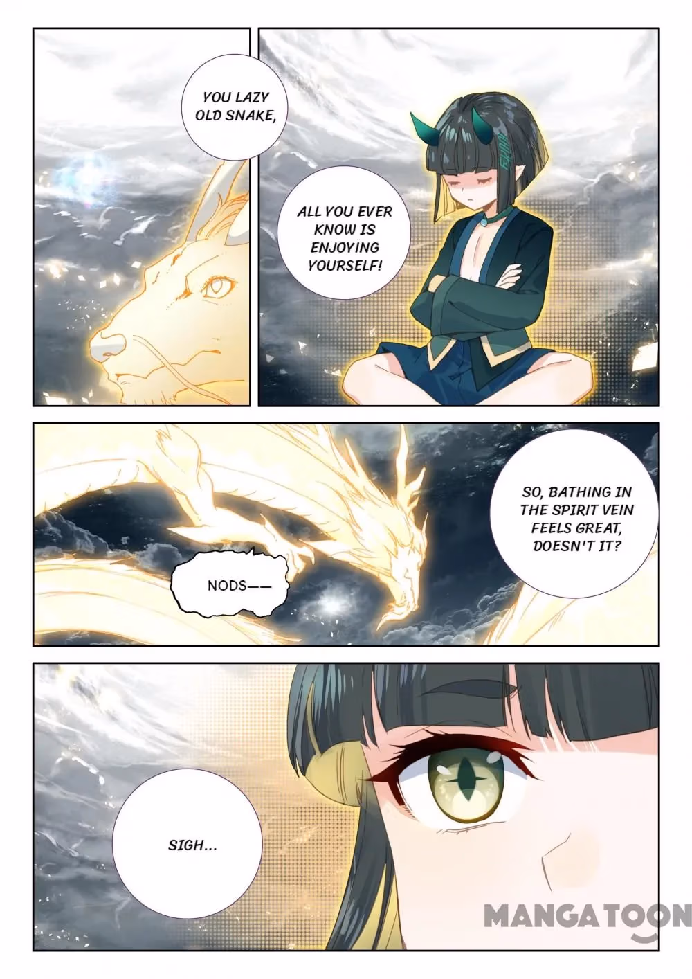 Read The Divine Punished One chapter 173 image 2 on Lezhin