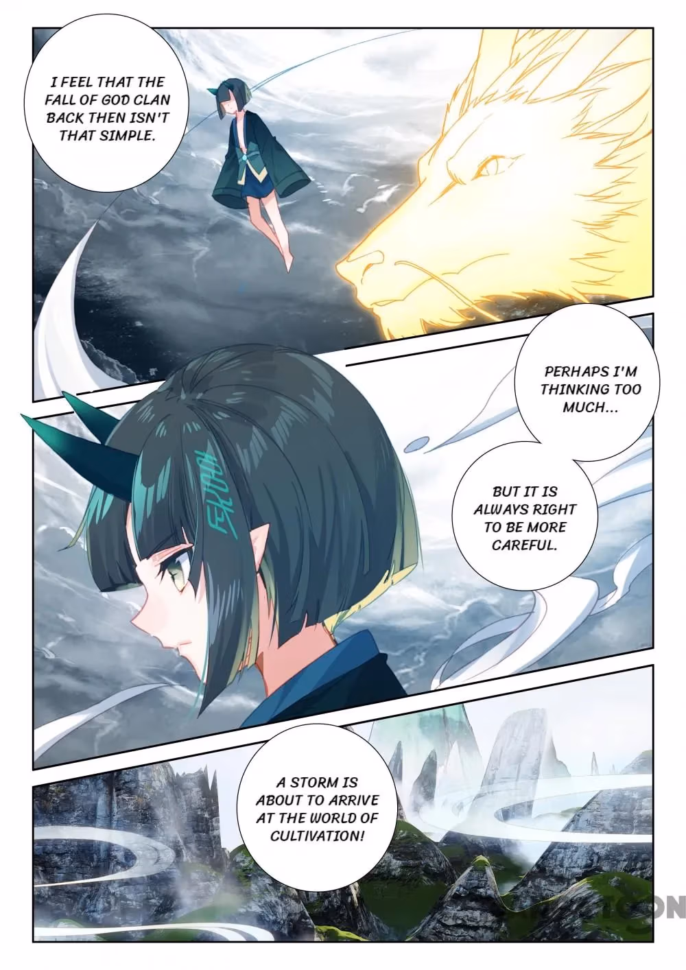 Read The Divine Punished One chapter 173 image 4 on Lezhin