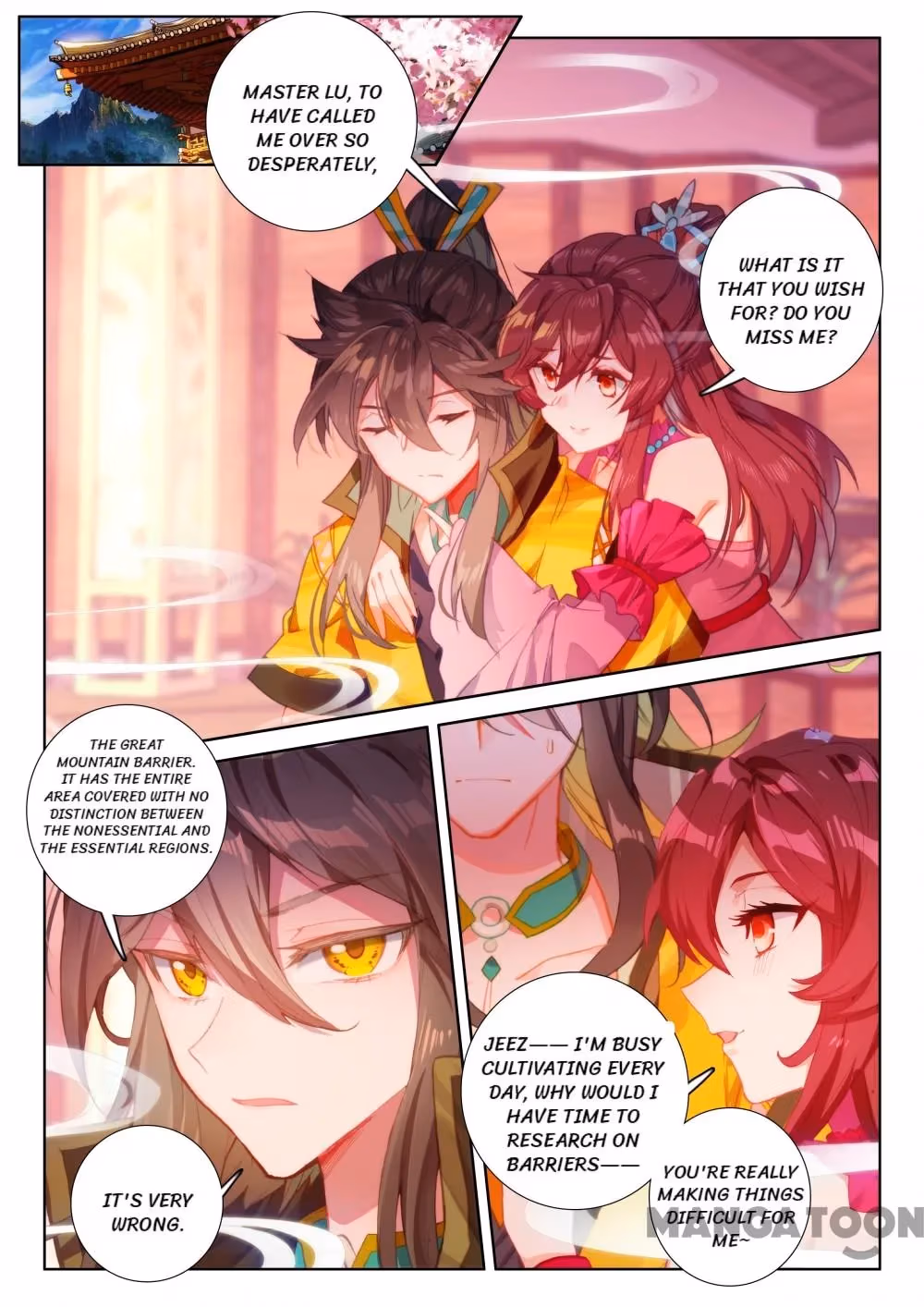 Read The Divine Punished One chapter 173 image 5 on Lezhin