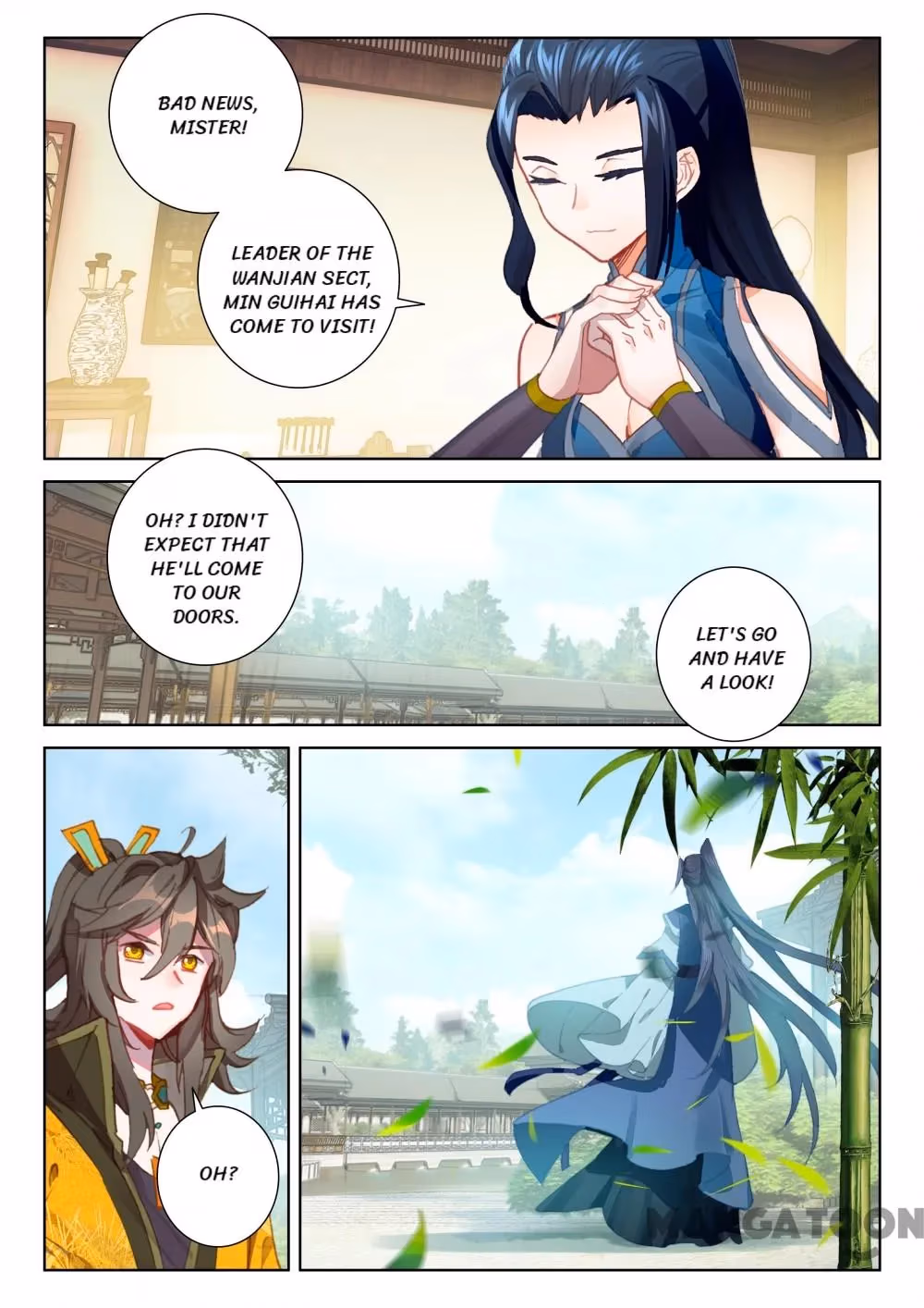 Read The Divine Punished One chapter 174 image 1 on Lezhin