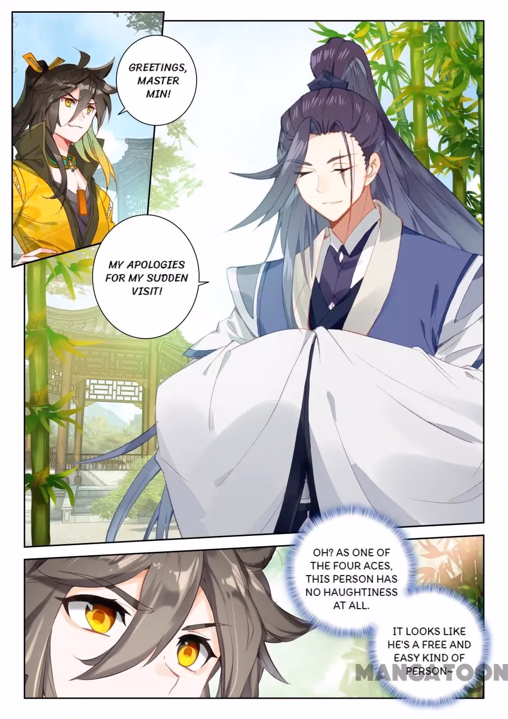 Read The Divine Punished One chapter 174 image 2 on Lezhin