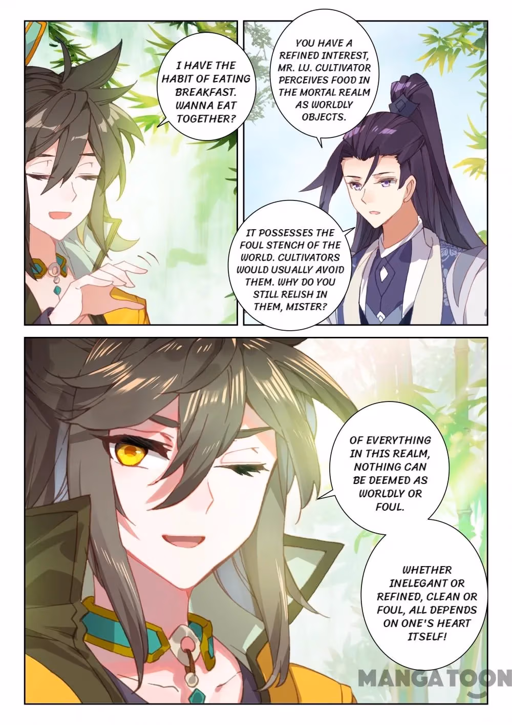 Read The Divine Punished One chapter 174 image 3 on Lezhin