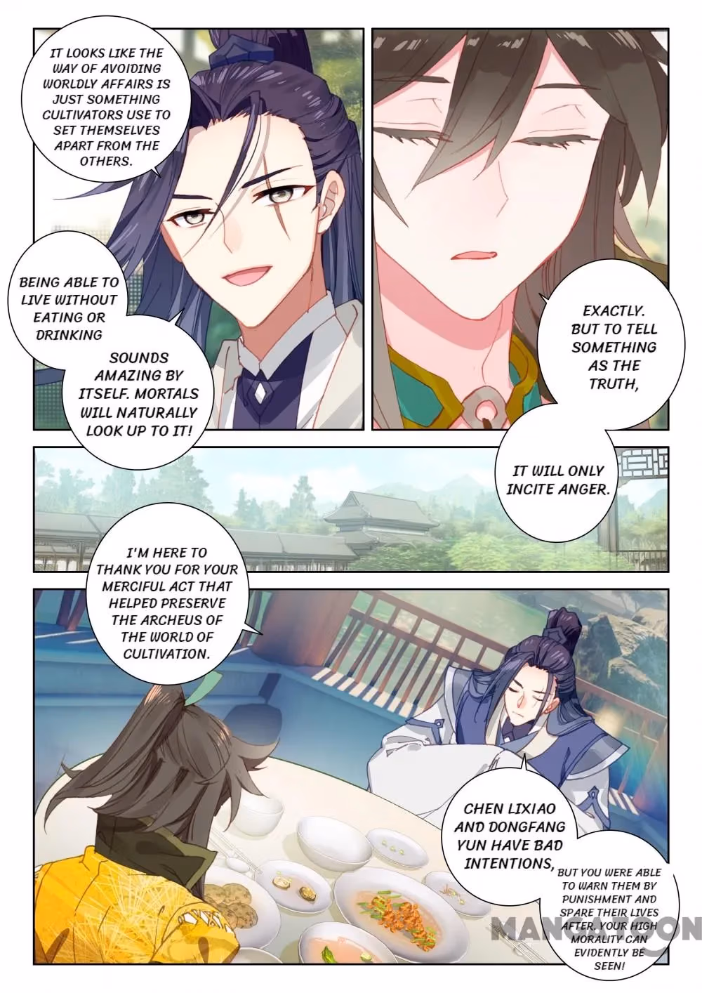 Read The Divine Punished One chapter 174 image 5 on Lezhin
