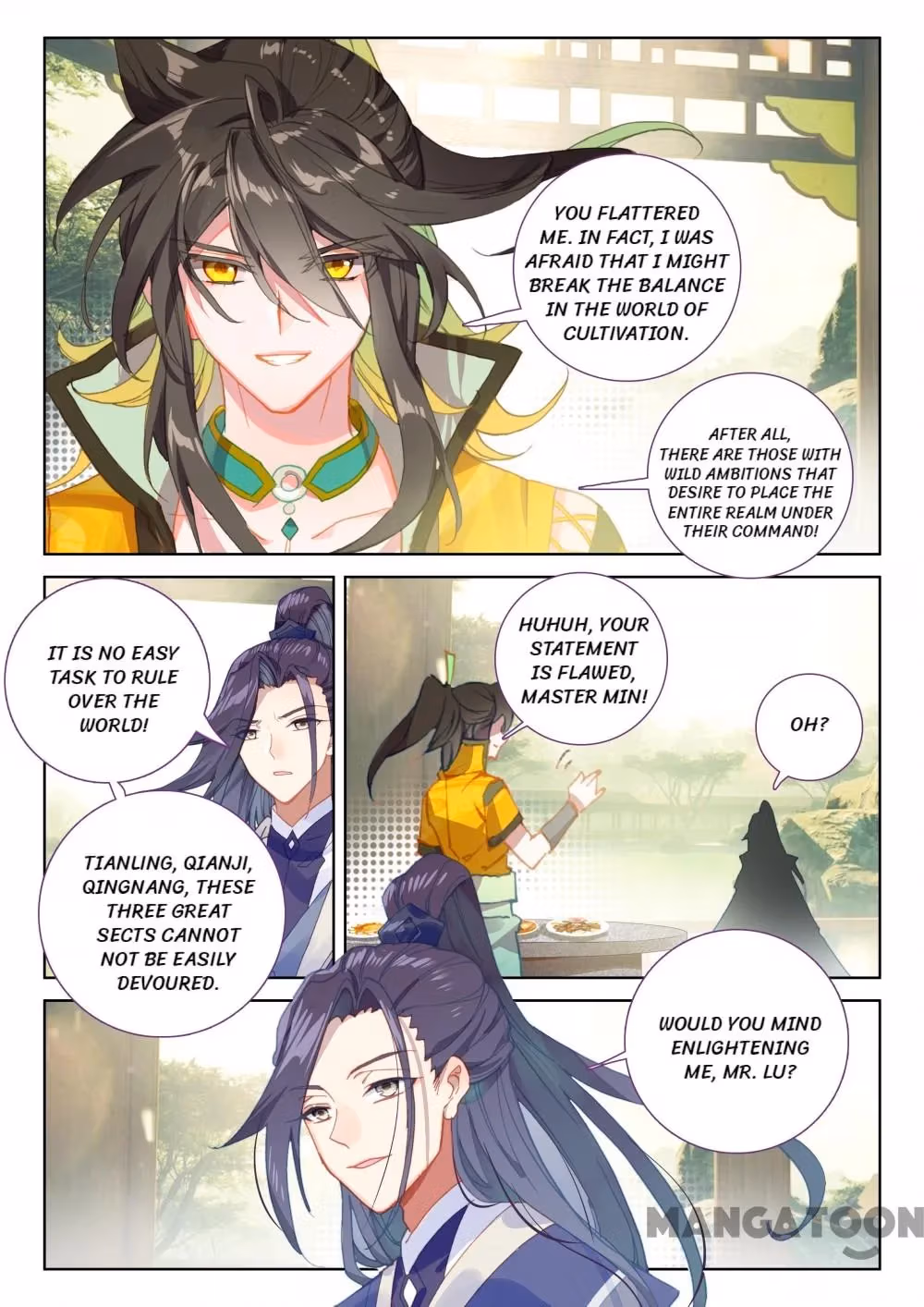 Read The Divine Punished One chapter 174 image 6 on Lezhin