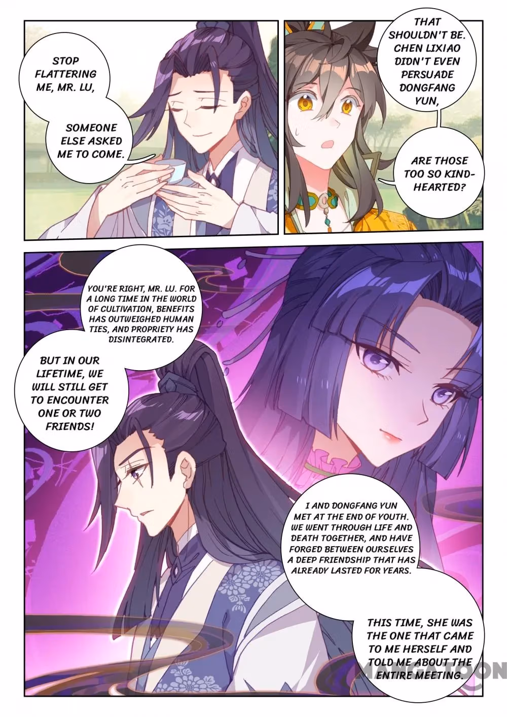 Read The Divine Punished One chapter 175 image 1 on Lezhin