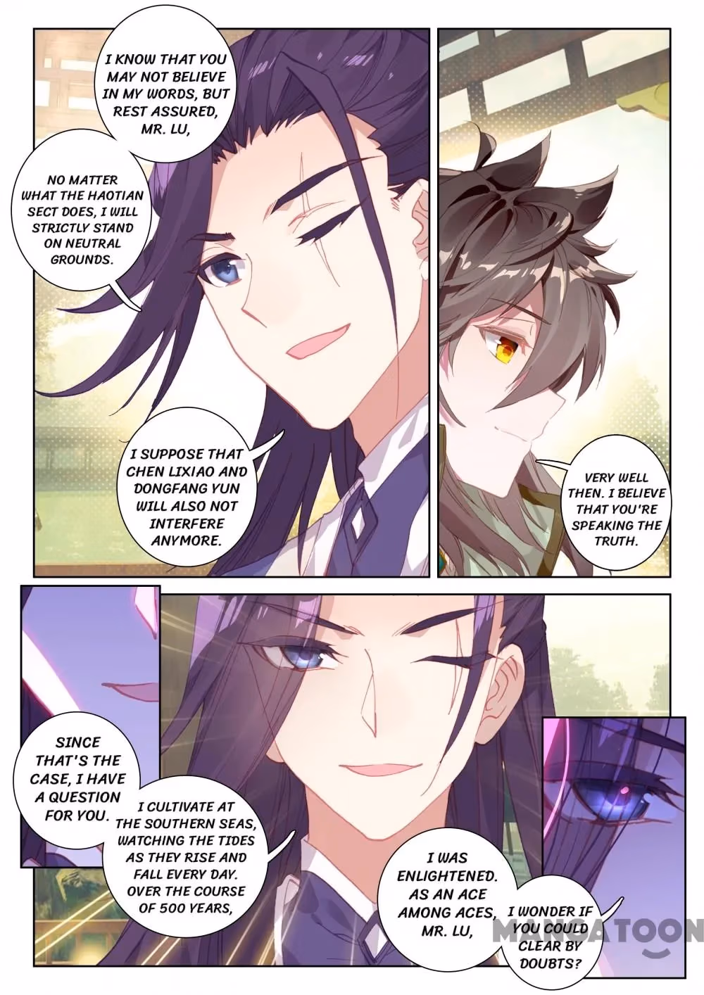 Read The Divine Punished One chapter 175 image 3 on Lezhin