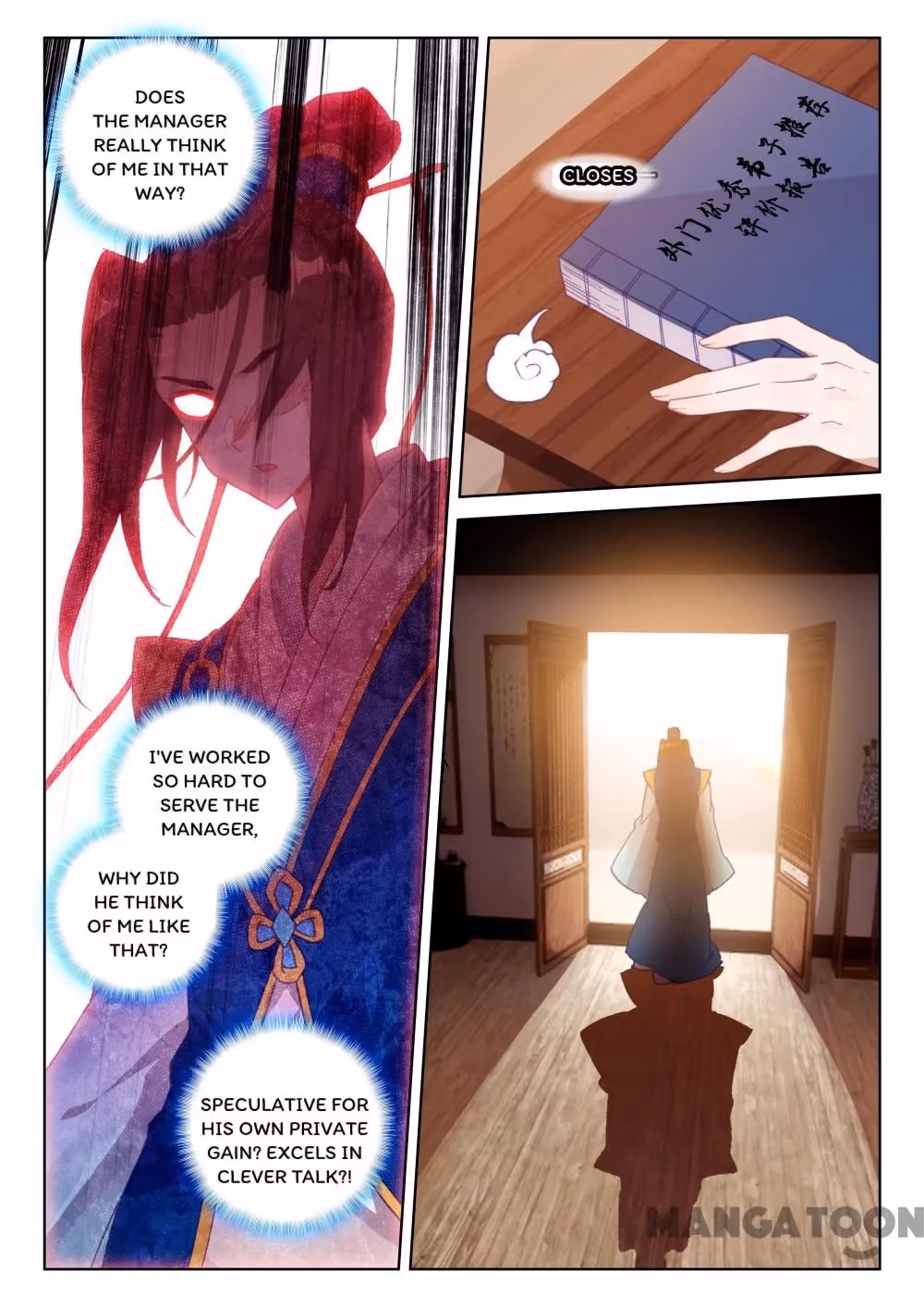 Read The Divine Punished One chapter 176 image 3 on Lezhin