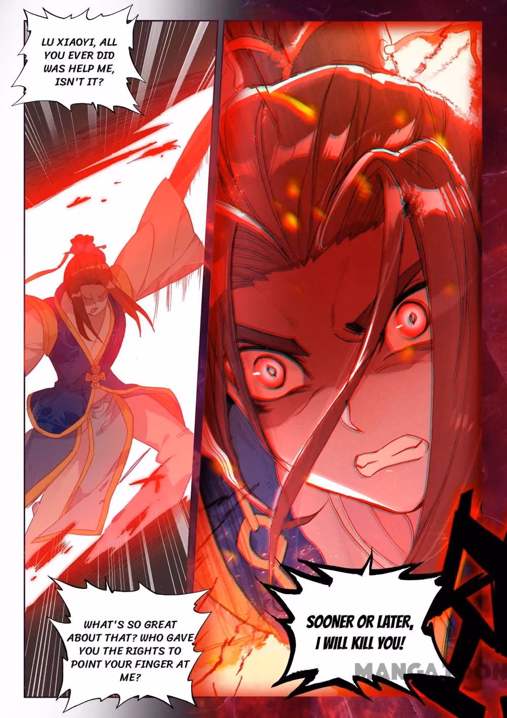 Read The Divine Punished One chapter 176 image 5 on Lezhin