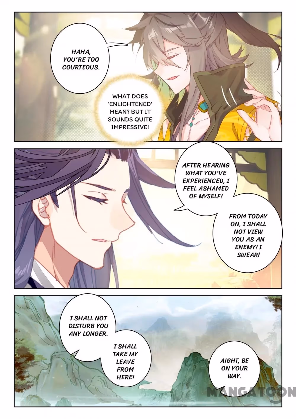 Read The Divine Punished One chapter 177 image 4 on Lezhin