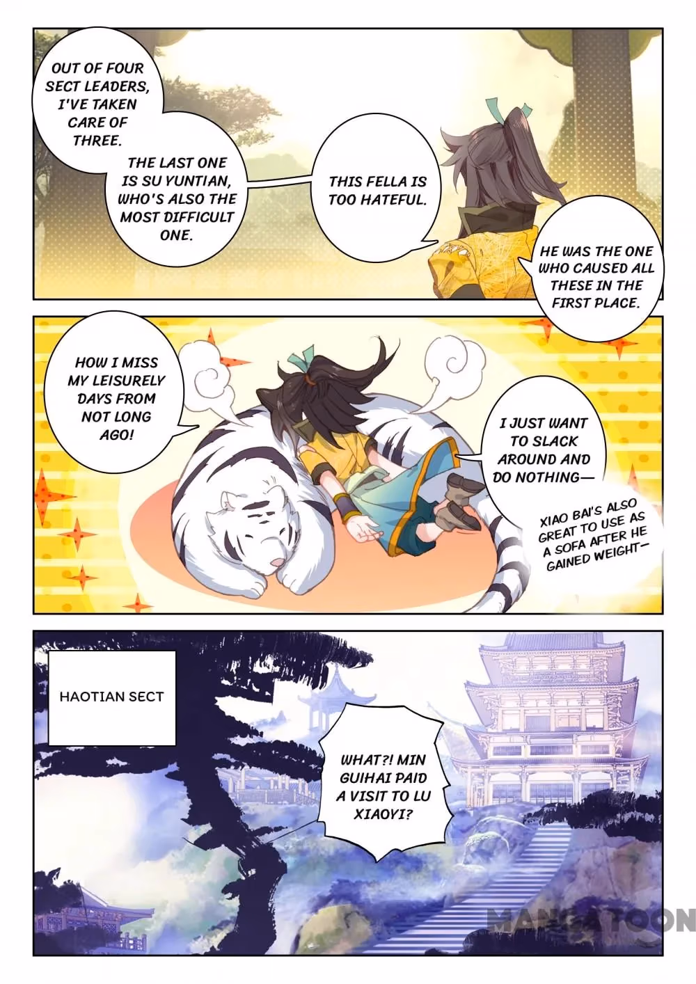 Read The Divine Punished One chapter 177 image 5 on Lezhin
