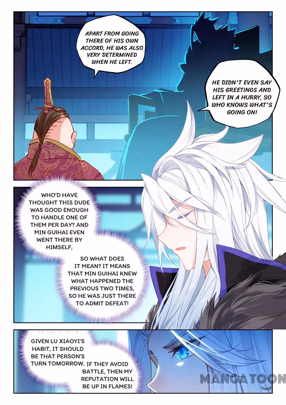 Read The Divine Punished One chapter 177 image 6 on Lezhin