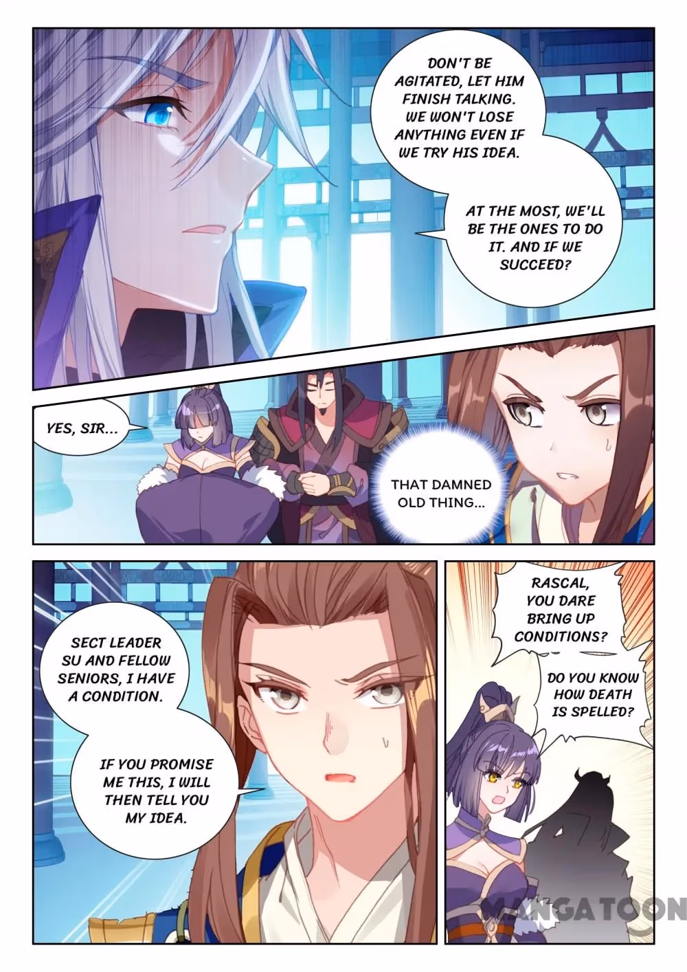Read The Divine Punished One chapter 179 image 2 on Lezhin