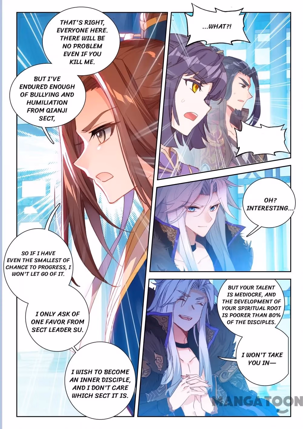 Read The Divine Punished One chapter 179 image 3 on Lezhin