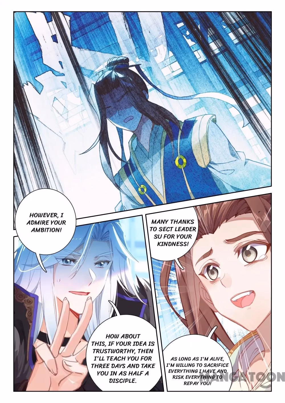 Read The Divine Punished One chapter 179 image 4 on Lezhin