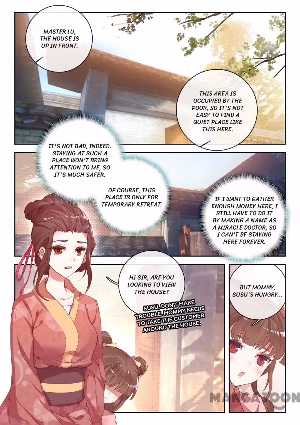 Read The Divine Punished One chapter 18 image 5 on Lezhin