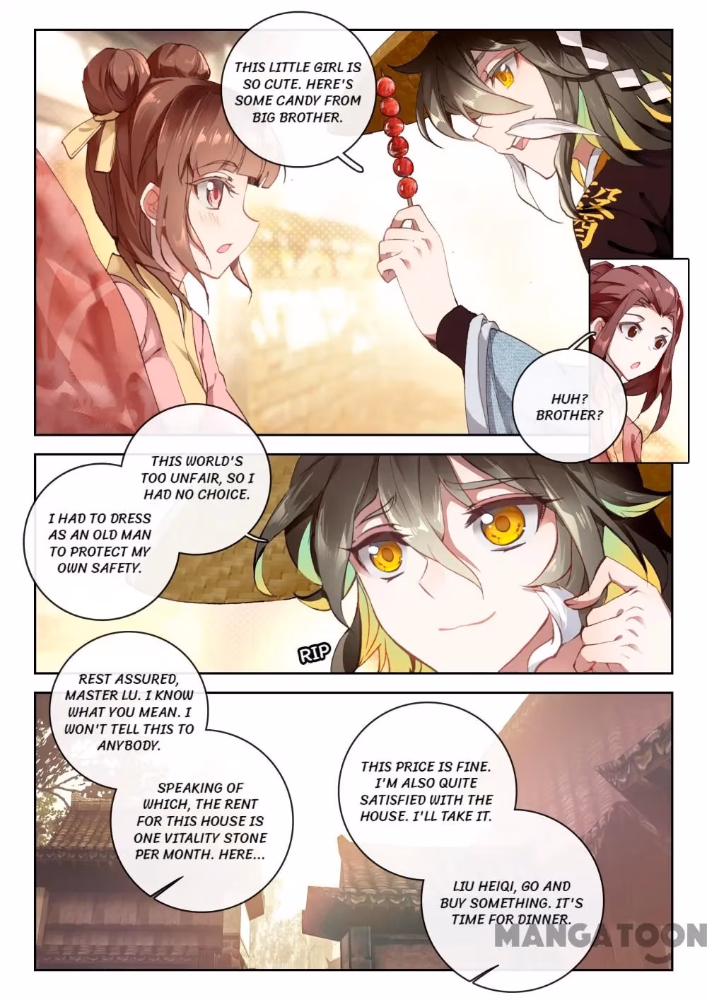 Read The Divine Punished One chapter 18 image 6 on Lezhin