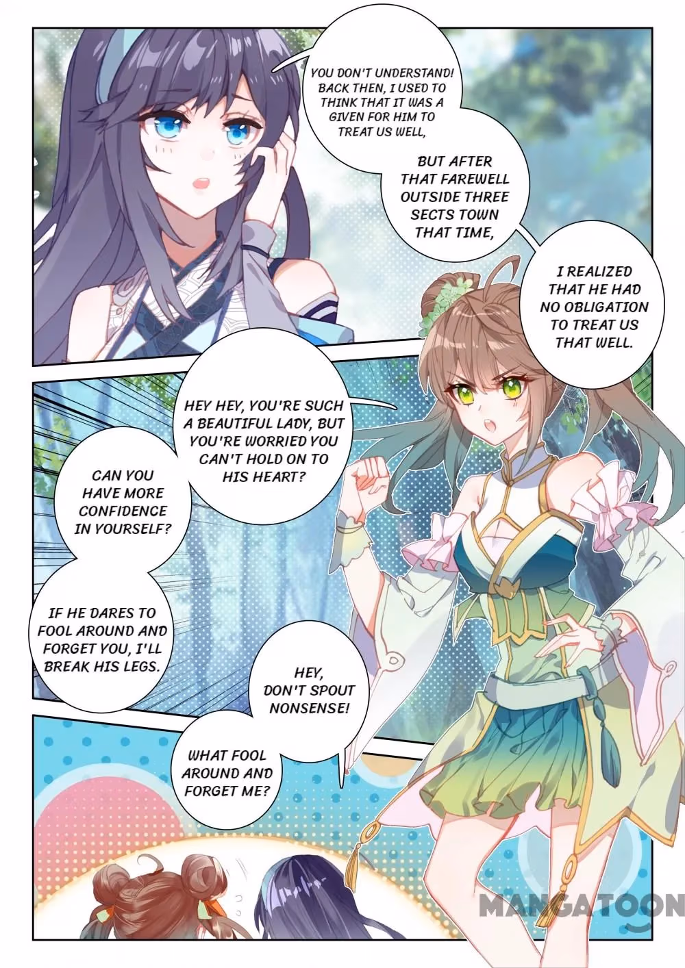 Read The Divine Punished One chapter 180 image 1 on Lezhin