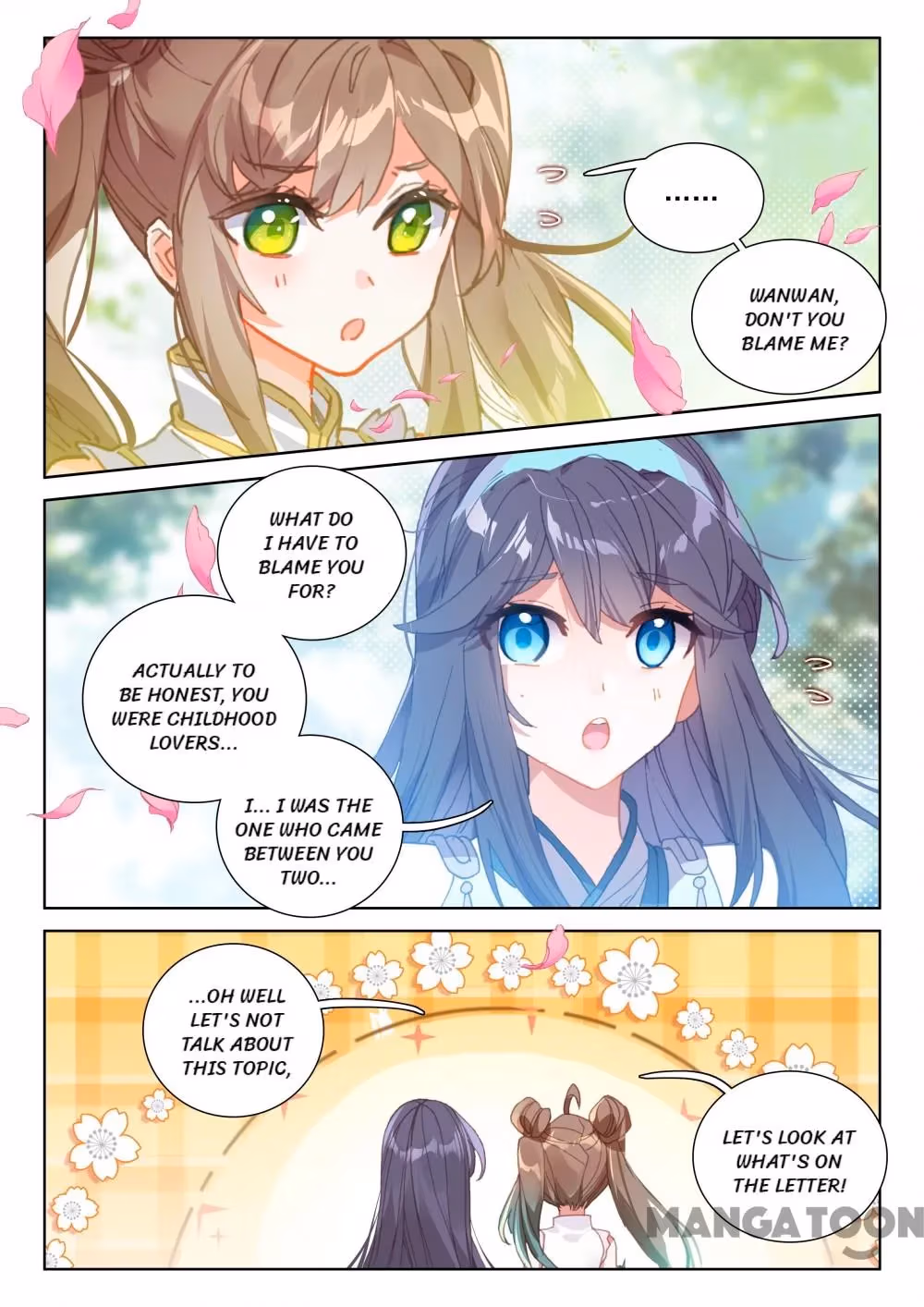 Read The Divine Punished One chapter 180 image 3 on Lezhin