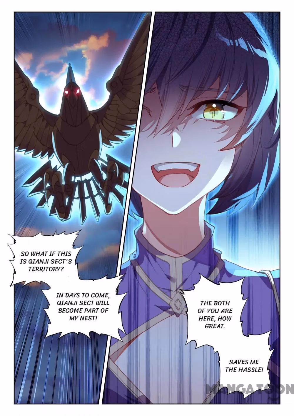 Read The Divine Punished One chapter 180 image 6 on Lezhin