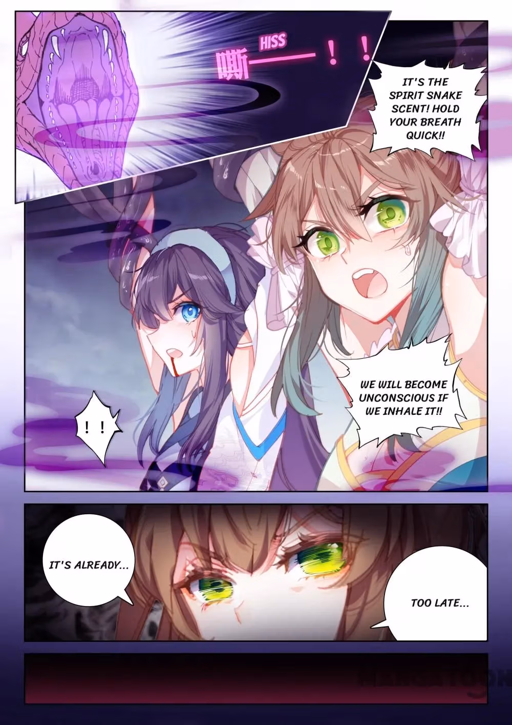 Read The Divine Punished One chapter 182 image 1 on Lezhin