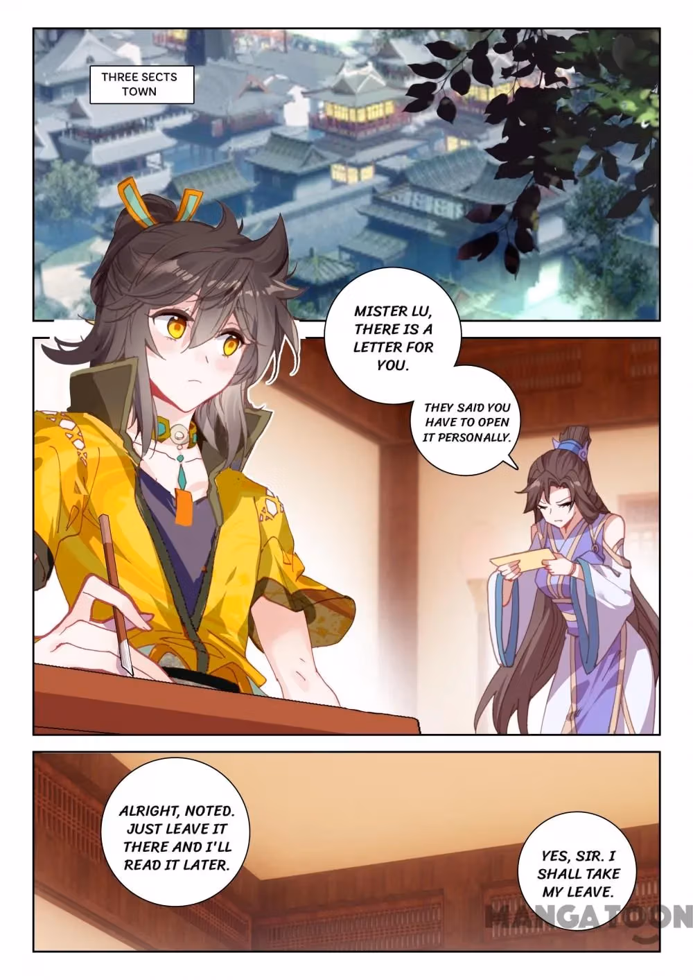 Read The Divine Punished One chapter 182 image 2 on Lezhin