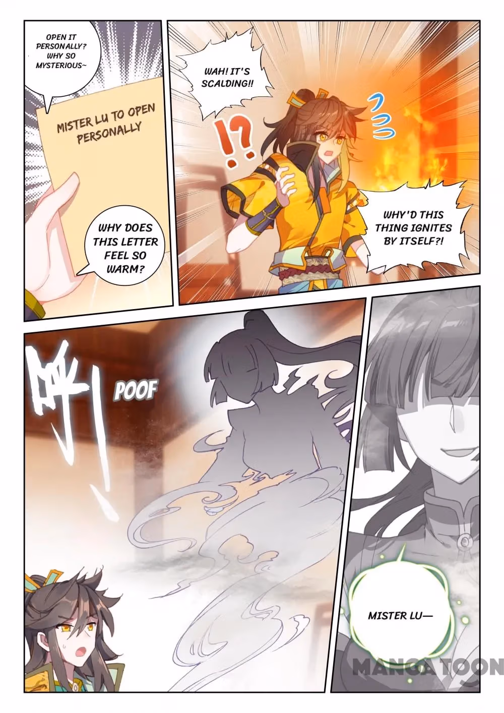 Read The Divine Punished One chapter 182 image 3 on Lezhin