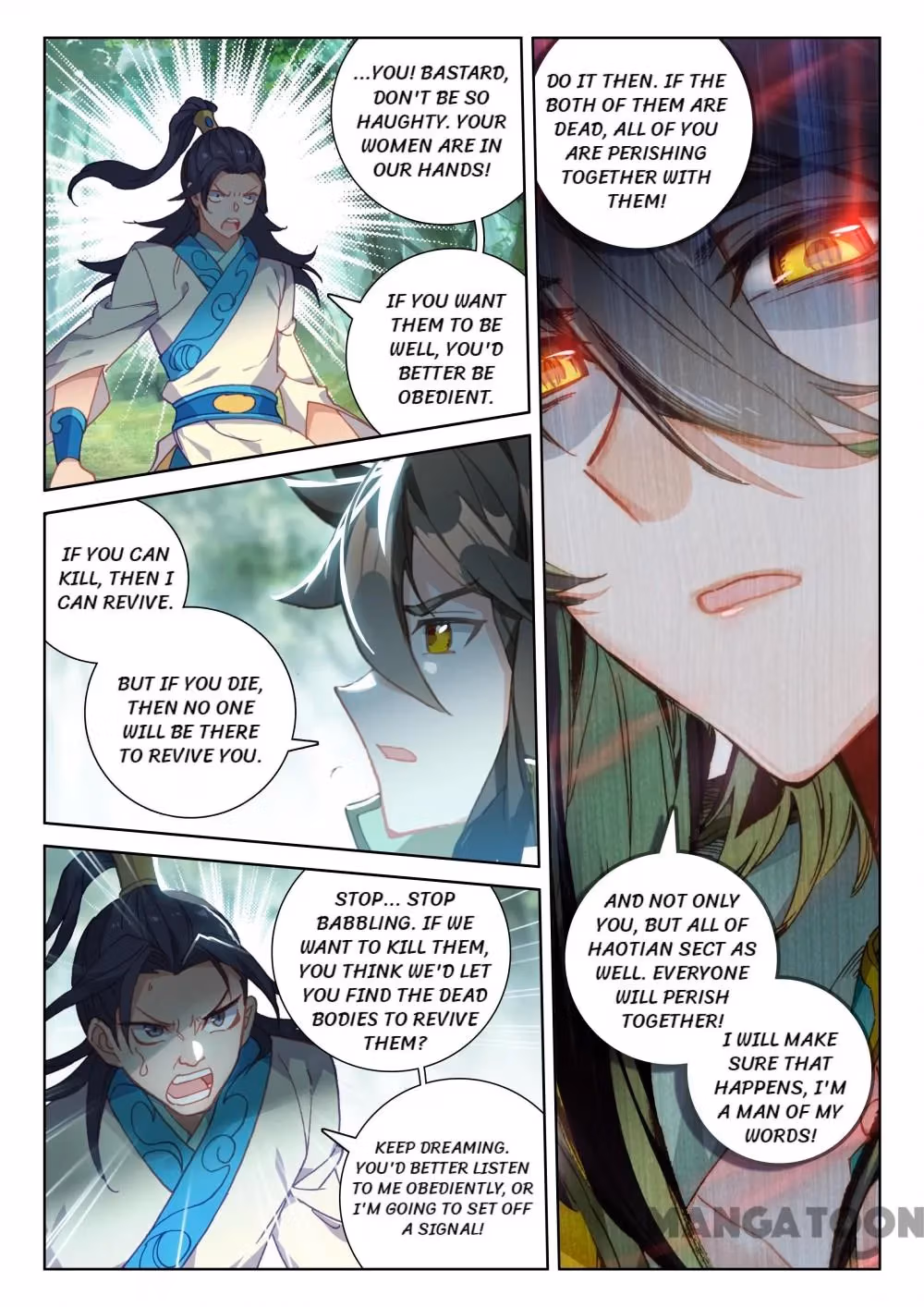 Read The Divine Punished One chapter 183 image 2 on Lezhin