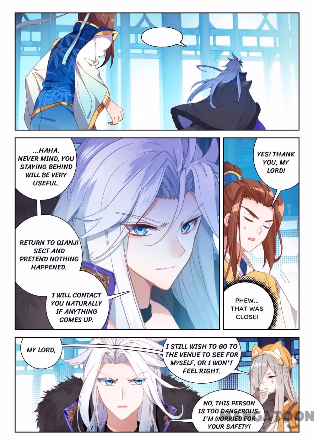 Read The Divine Punished One chapter 184 image 0 on Lezhin