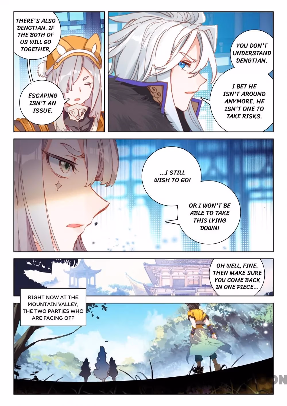 Read The Divine Punished One chapter 184 image 1 on Lezhin