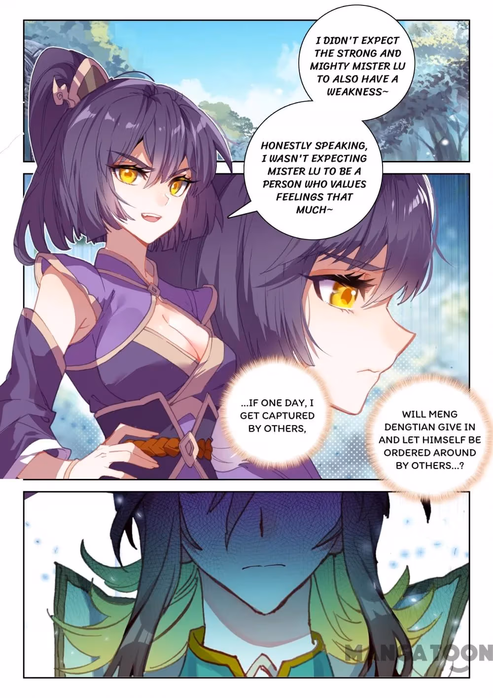 Read The Divine Punished One chapter 184 image 2 on Lezhin