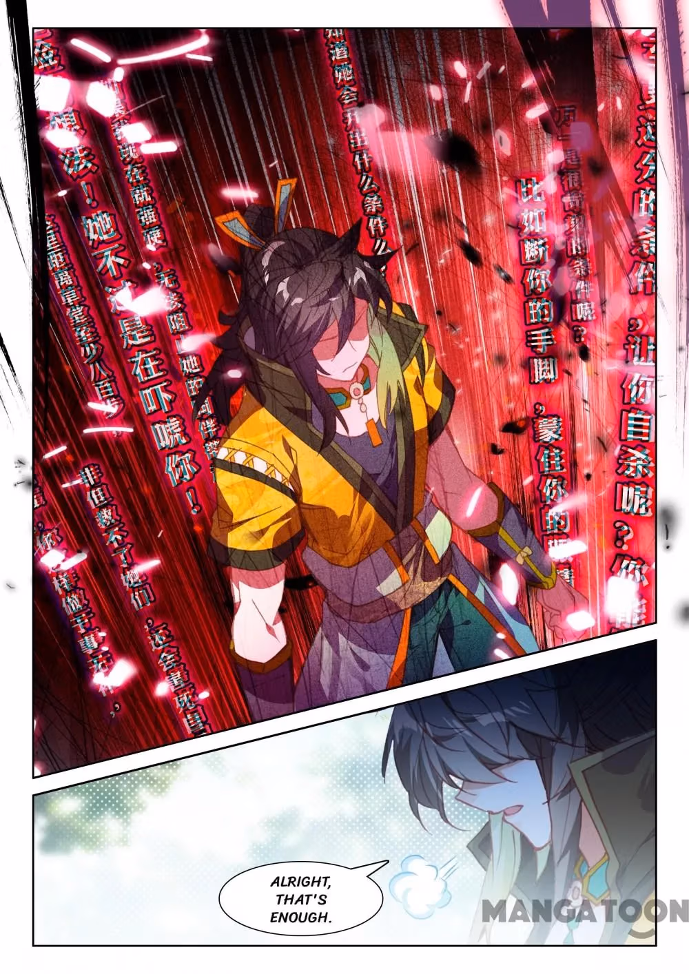 Read The Divine Punished One chapter 184 image 3 on Lezhin