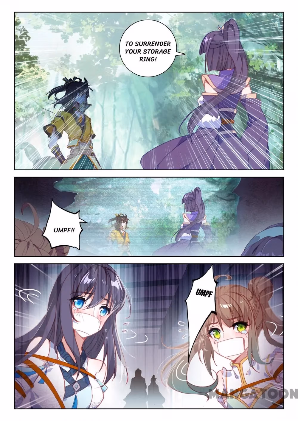 Read The Divine Punished One chapter 184 image 6 on Lezhin