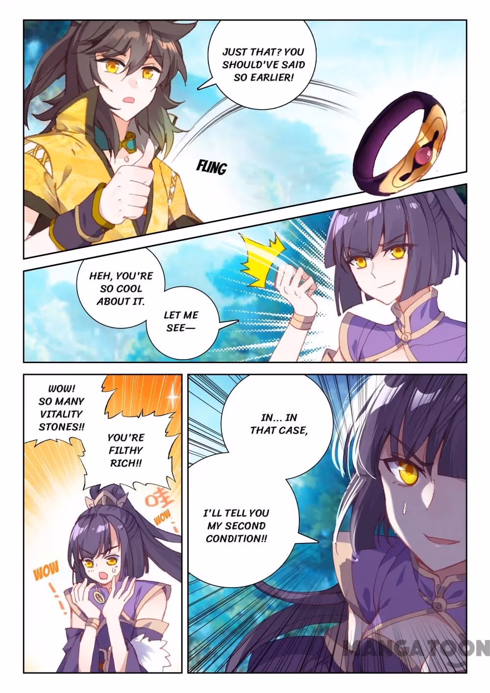 Read The Divine Punished One chapter 184 image 7 on Lezhin