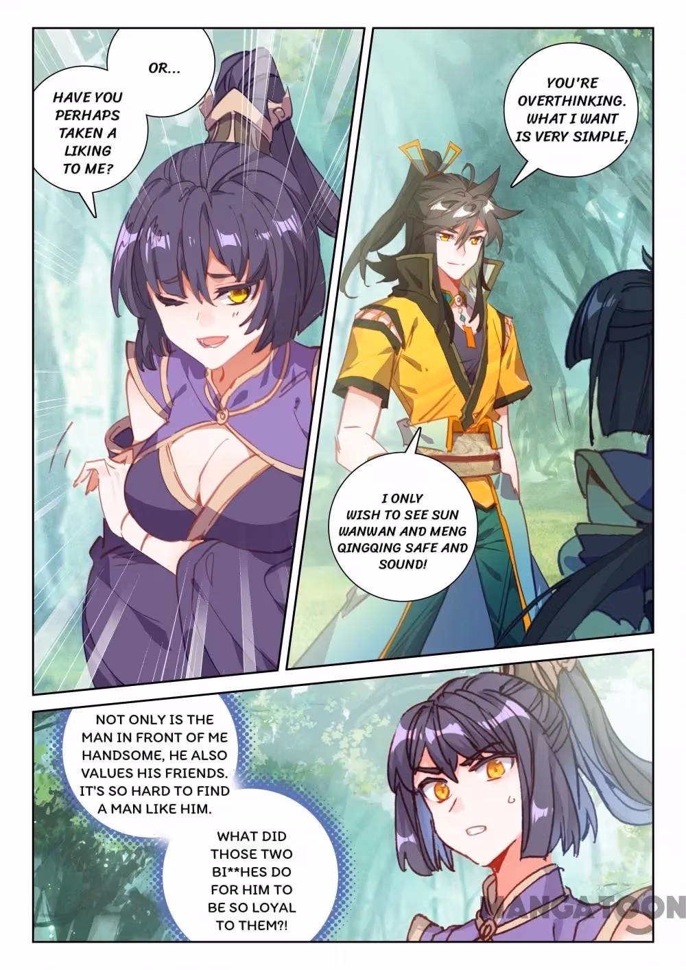 Read The Divine Punished One chapter 185 image 2 on Lezhin