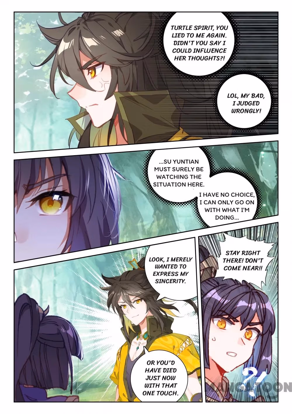 Read The Divine Punished One chapter 185 image 7 on Lezhin